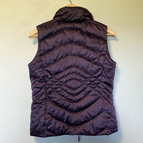 The North Face Down Purple Puffer Vest - Picture 6 of 7